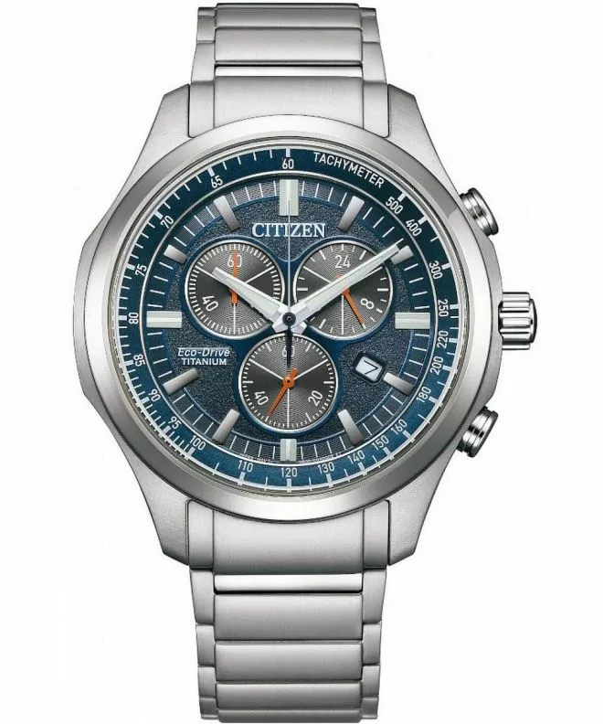 Hodinky pánske Citizen Eco-Drive Super Titanium Chronograph AT2530-85L