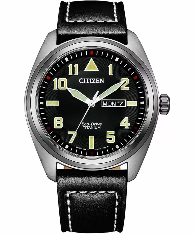 Hodinky pánske Citizen Military Super Titanium BM8560-29EC (BM8560-29EE)