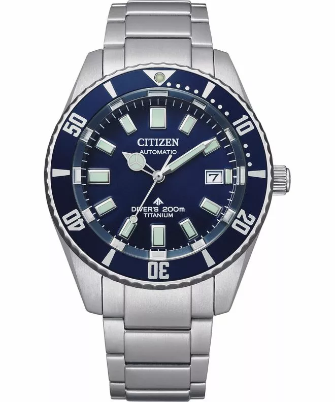 Hodinky pánske Citizen Promaster Mechanical Challange Diver Fuji-Tsubo Super Titanium Automatic NB6021-68L