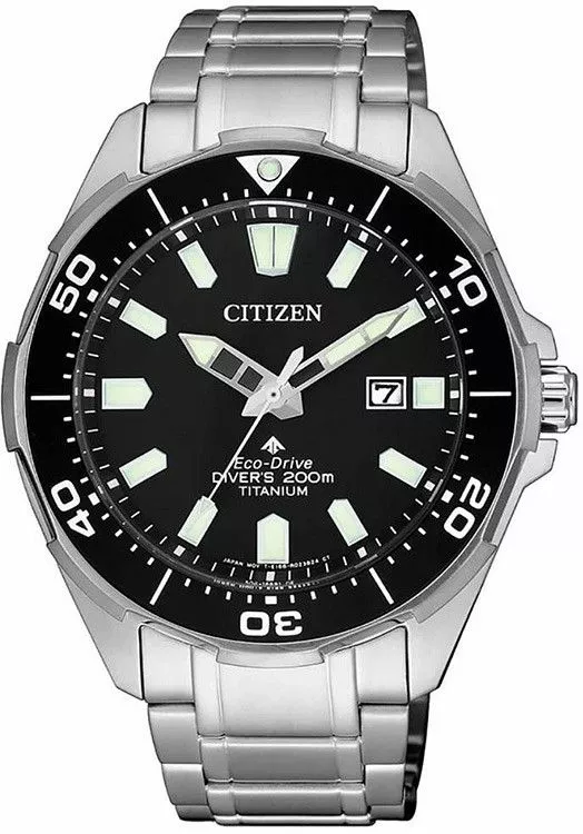 Hodinky pánske Citizen Promaster Professional Diver Titanium Eco-Drive BN0200-81E
