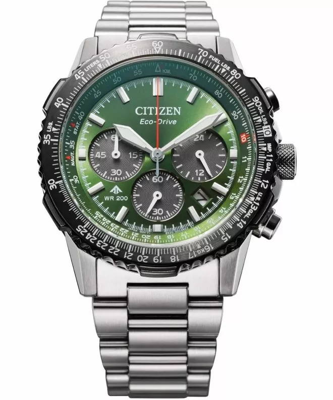 Hodinky pánske Citizen Promaster Sky Chronograph Solar CA4664-60W