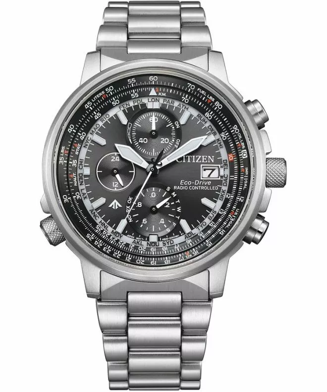 Hodinky pánske Citizen Promaster Sky Solar Radio Control Choronograph AT8300-58E