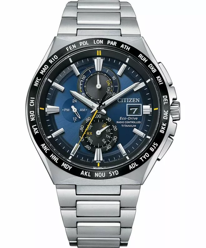 Hodinky pánske Citizen Radio Controlled Super Titanium Eco-Drive AT8234-85L