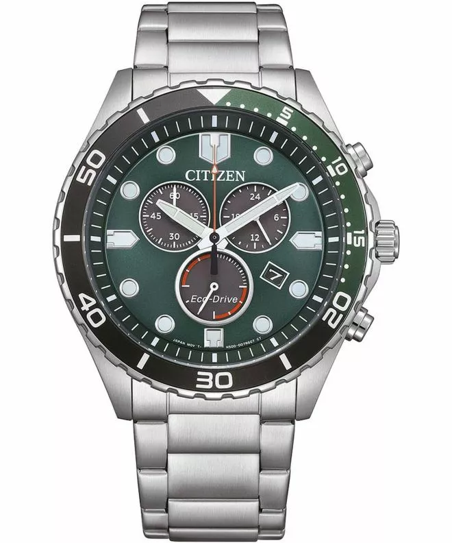 Hodinky pánske Citizen Sporty Aqua Eco-Drive Chronograph AT2561-81X