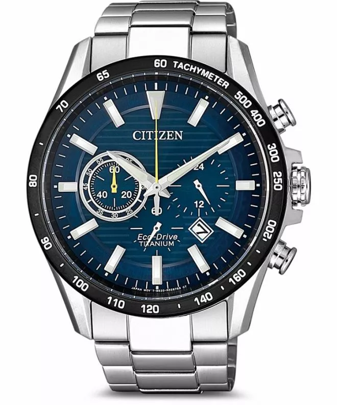 Hodinky pánske Citizen Super Titanium Eco-Drive Chronograph CA4444-82L