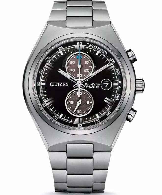 Hodinky pánske Citizen Titanium Eco-Drive Racer CA7090-87E