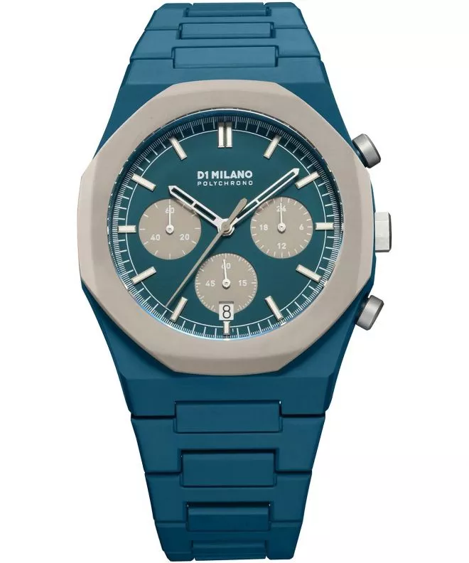 Hodinky pánske D1 Milano Petrol Blast Polychrono Chronograph PHBJ06
