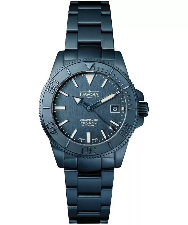 Hodinky pánske Davosa Argonautic 39 Monochrome Automatic Limited Edition 161.540.40