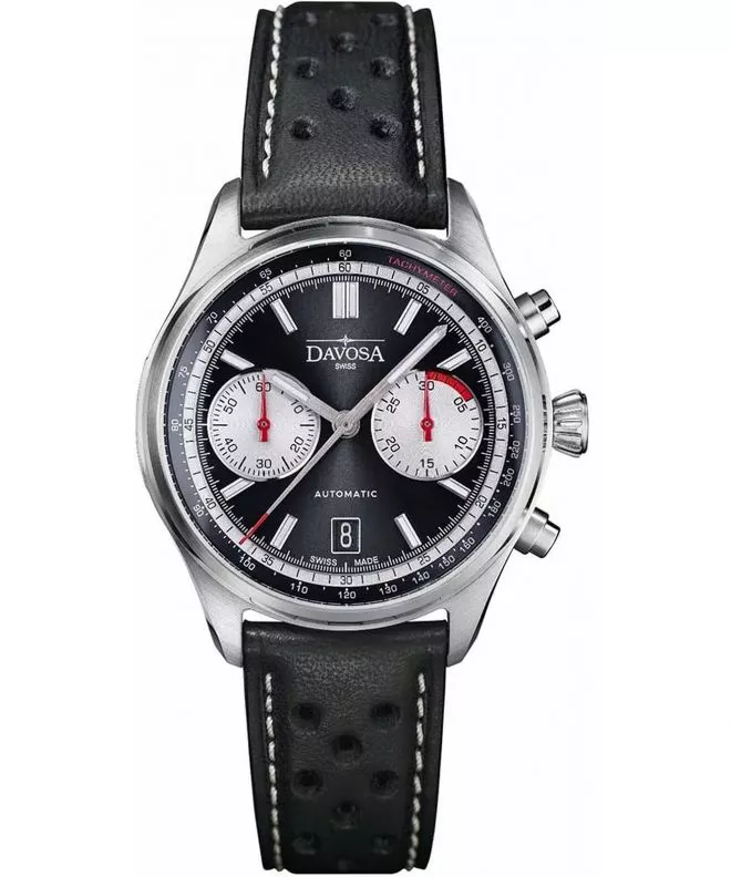 Hodinky pánske Davosa Newton Pilot Rally Automatic Chronograph Limited Edition 161.536.55