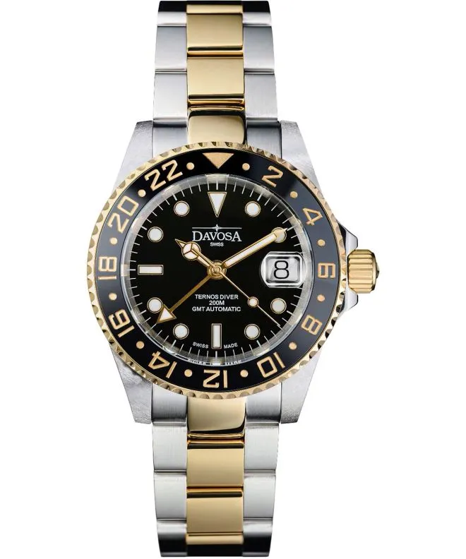 Hodinky pánske Davosa Ternos Ceramic Automatic GMT 161.591.50