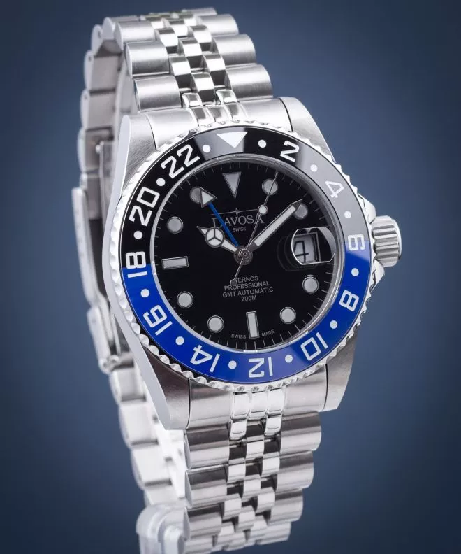 Hodinky Pánske Davosa Ternos Professional Automatic TT GMT 161.571.04