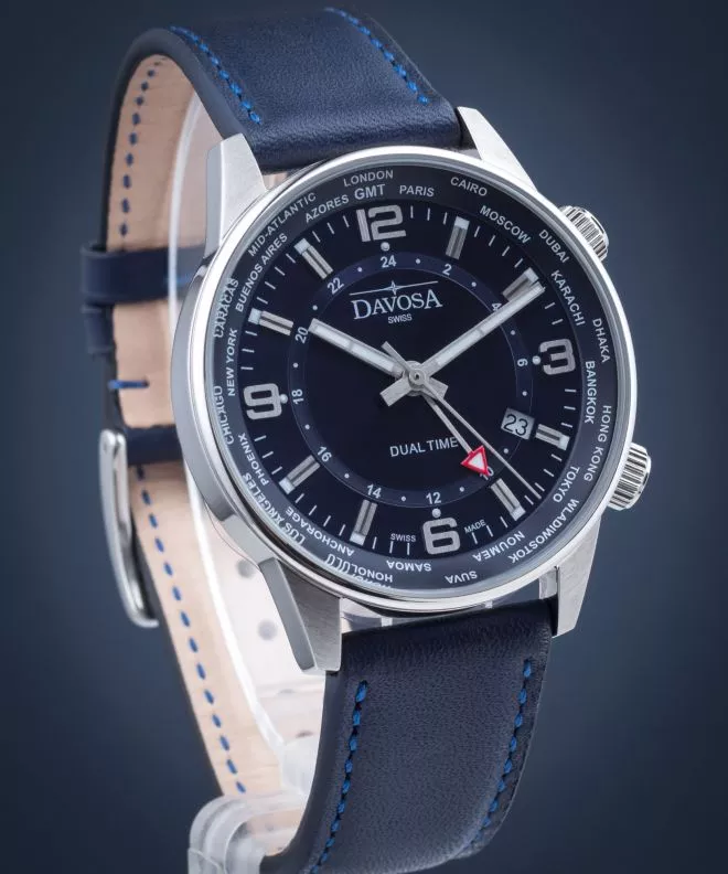 Hodinky Pánske Davosa Vireo Dual Time 162.492.45