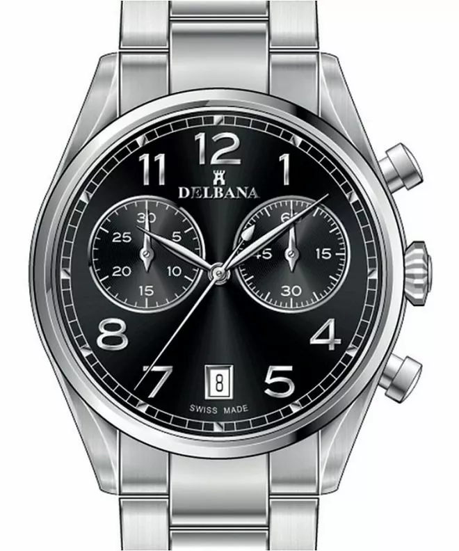 Hodinky pánske Delbana Sapphire Chronograph 41701.754.6.032