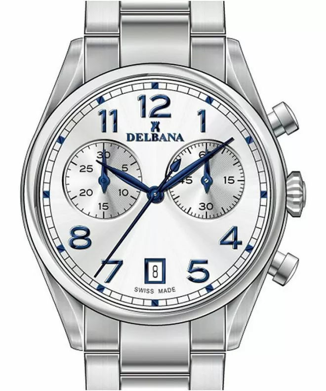 Hodinky pánske Delbana Sapphire Chronograph 41701.754.6.062