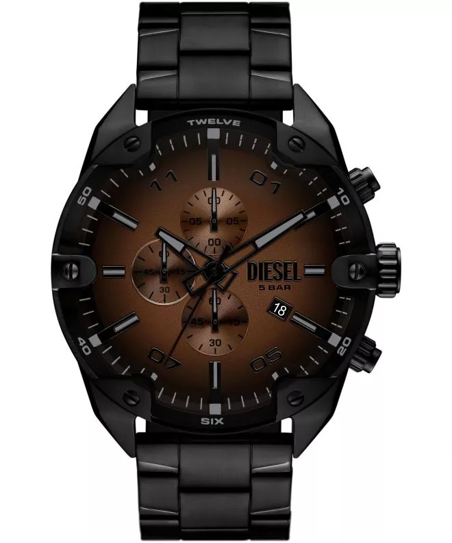 Hodinky pánske Diesel Spiked Chronograph DZ4691