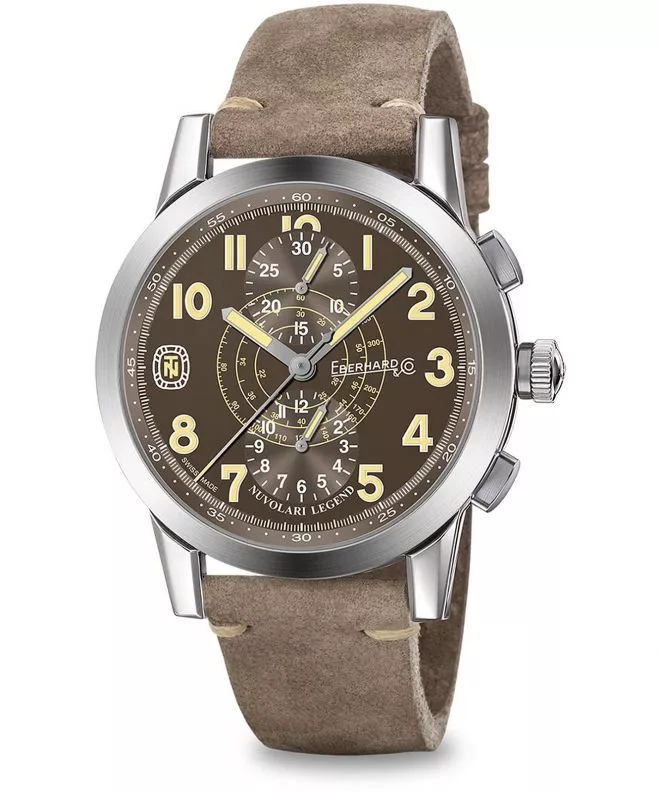 Hodinky Pánske Eberhard Nuvolari Legend “The Brown Helmet” Automatic Chronograph 31138.02 CP