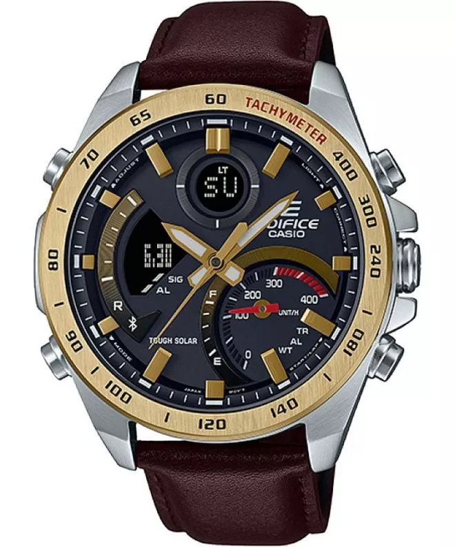 Hodinky pánske Casio Edifice Premium Bluetooth Sync Tough Solar ECB-900GL-1AER