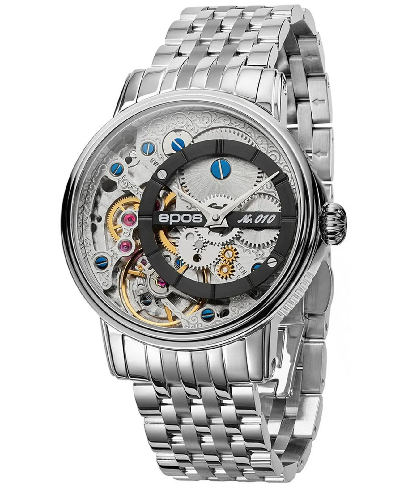 Hodinky pánske Epos Oeuvre D'Art Verso Skeleton Limited Edition 3435.313.20.15.30