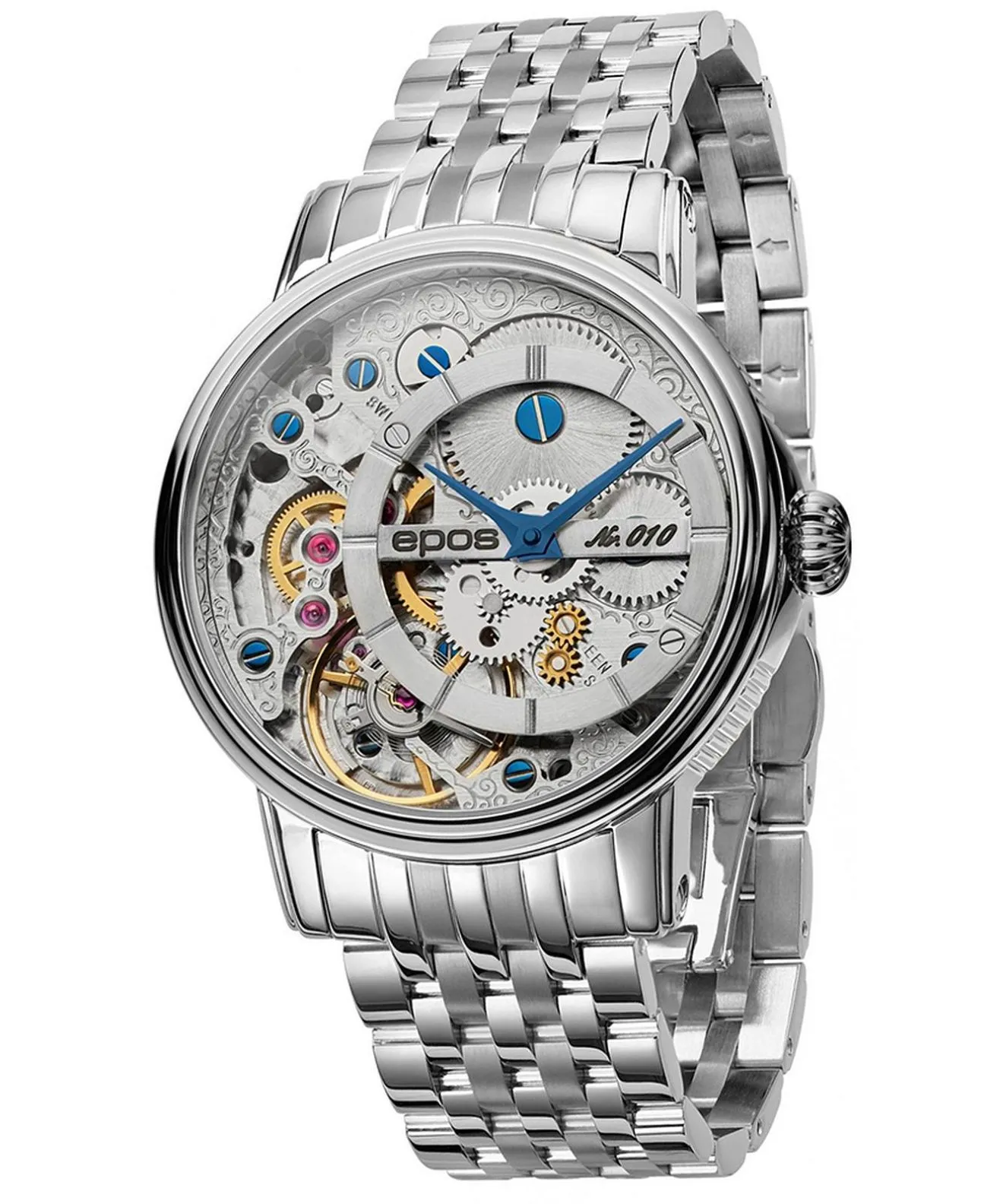 Hodinky pánske Epos Oeuvre D'Art Verso Skeleton Limited Edition 3435.313.20.18.30