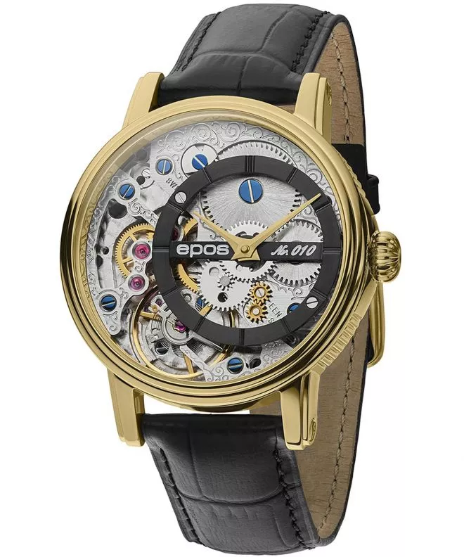 Hodinky pánske Epos Oeuvre D'Art Verso Skeleton Limited Edition 3435.313.22.15.25