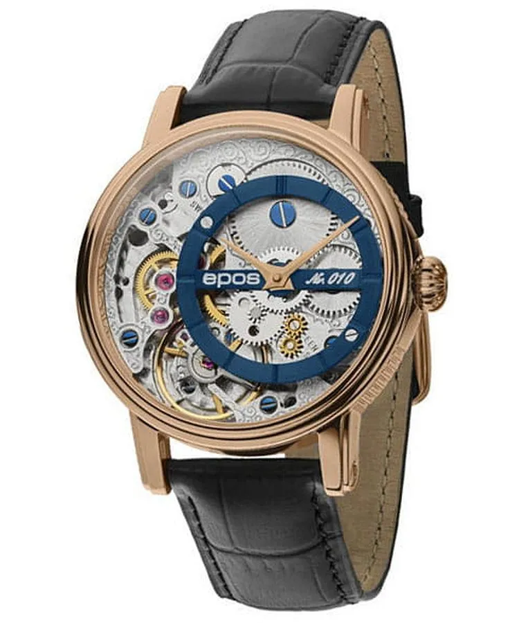 Hodinky pánske Epos Oeuvre d'Art Verso 2 Skeleton Limited Edition 3435.313.24.16.25