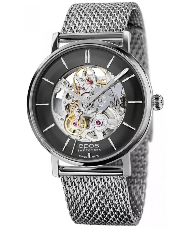 Hodinky pánske Epos Originale Skeleton Automatic 3437.135.20.15.30