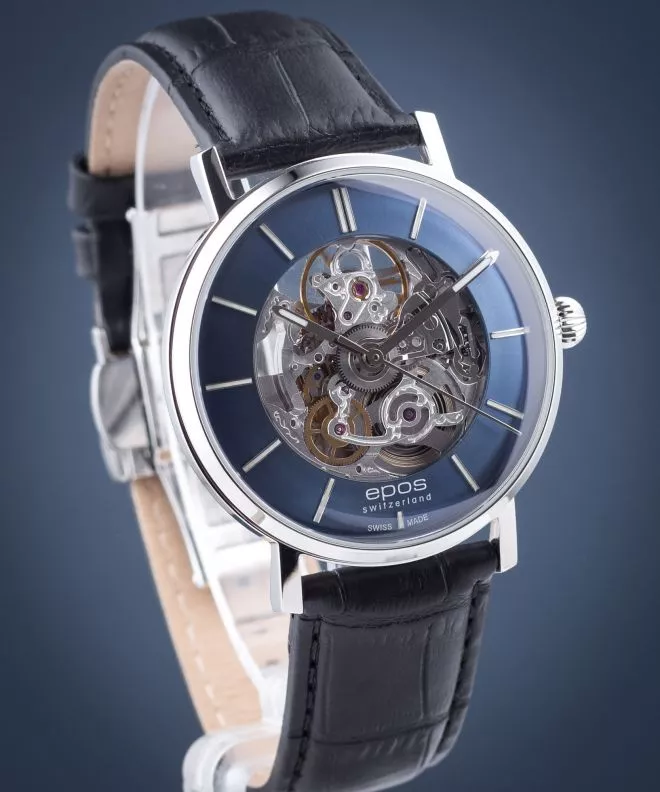 Hodinky pánske Epos Originale Skeleton Automatic 3437.135.20.16.25