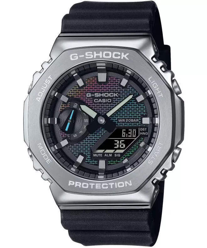 Hodinky pánske Casio G-Shock Classic 2100 Series Rainbow Brick Wall GM-2100RW-1AER