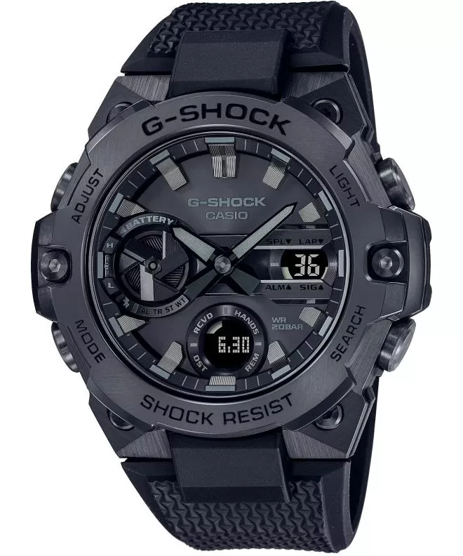 Hodinky pánske Casio G-Shock G-Steel Carbon Core Guard Bluetooth GST-B400BB-1AER