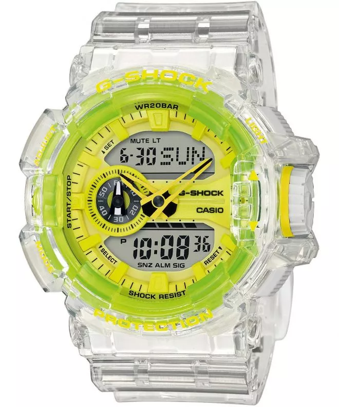 Hodinky Pánske Casio G-Shock Original Super Clear Skeleton GA-400SK-1A9ER
