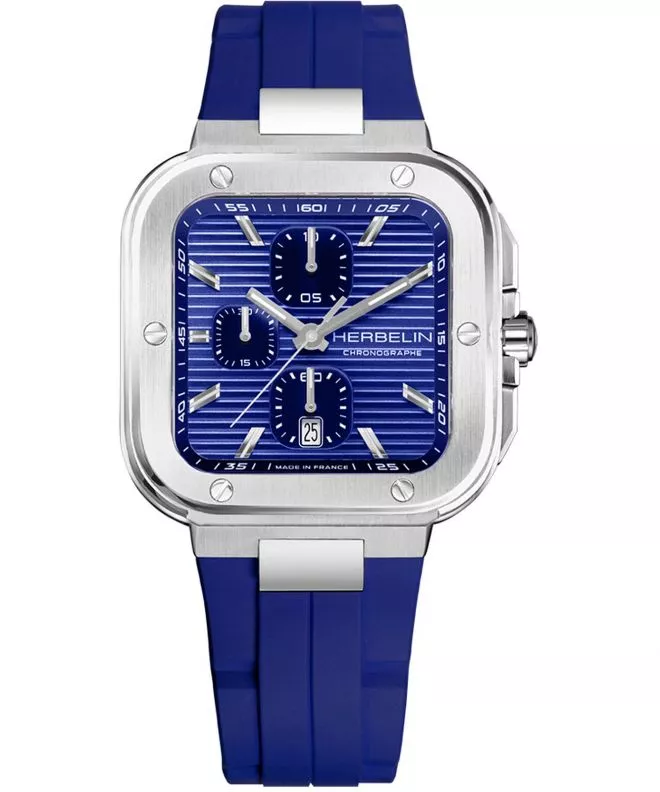 Hodinky pánske Herbelin Cap Camarat Square Chronograph 35646A115CB