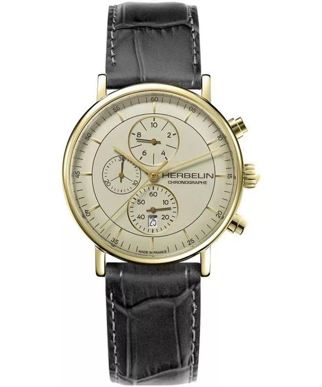 Hodinky pánske Herbelin Inspiration Chronograph 35647P17GR