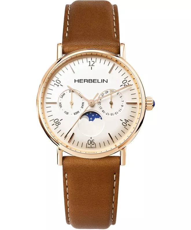 Hodinky Pánske Herbelin Inspiration Moon Phase 12747PR11GD (12747/PR11GO)
