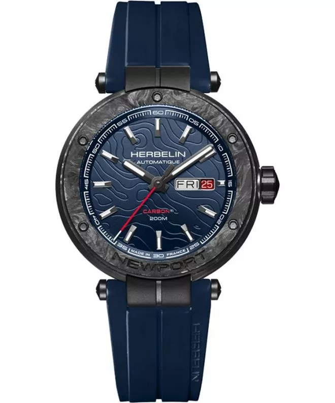 Hodinky pánske Herbelin Newport Carbon Titanium Automatic 1788CTN15CB