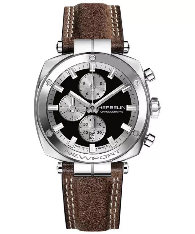 Hodinky pánske Herbelin Newport Héritage Chronograph 35664AP24BR