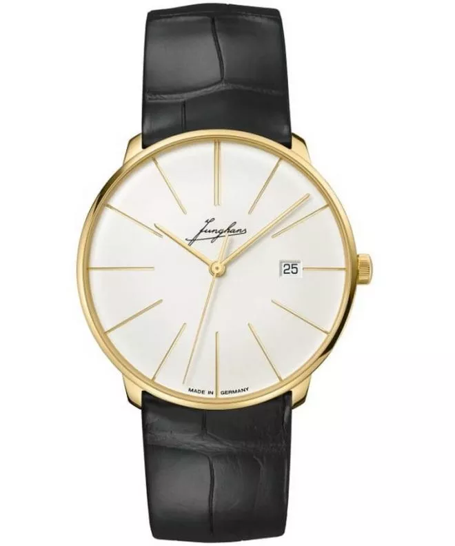 Hodinky pánske Junghans Meister Fein Automatic Gold 18K Limited Edition 027/9301.00
