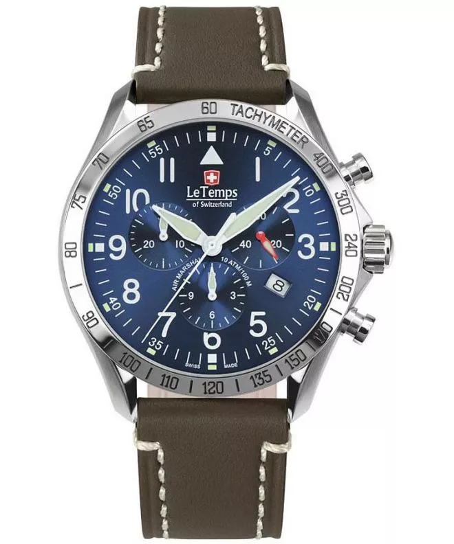 Hodinky pánske Le Temps Air Marshal Chronograph LT1041.03BL16
