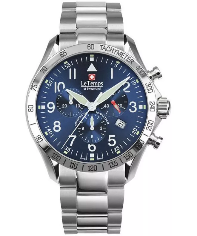 Hodinky pánske Le Temps Air Marshal Chronograph LT1041.03BS01