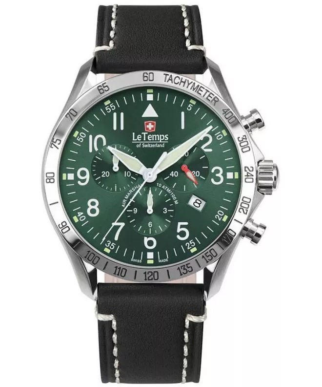 Hodinky pánske Le Temps Air Marshal Chronograph LT1041.04BL15