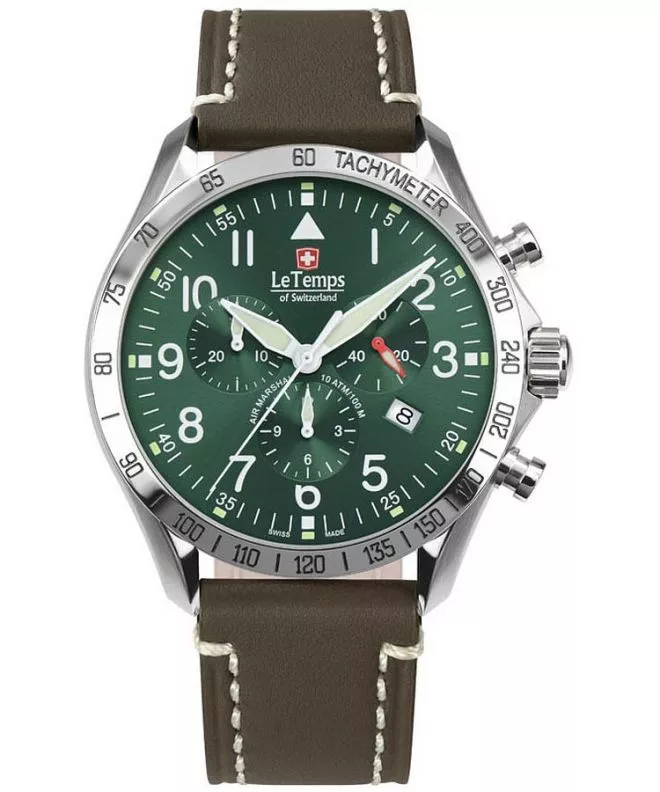 Hodinky pánske Le Temps Air Marshal Chronograph LT1041.04BL16