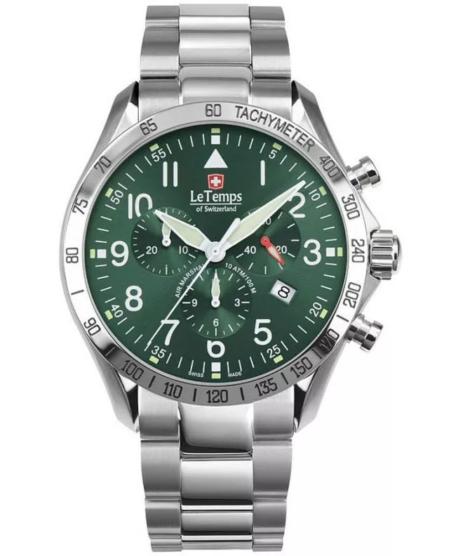 Hodinky pánske Le Temps Air Marshal Chronograph LT1041.04BS01