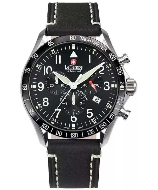 Hodinky pánske Le Temps Air Marshal Chronograph LT1041.12BL15