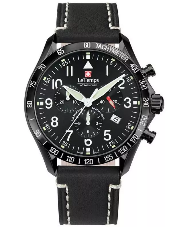 Hodinky pánske Le Temps Air Marshal Chronograph LT1041.21BL25