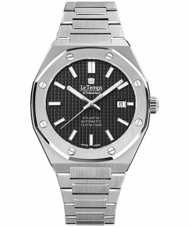 Hodinky pánske Le Temps Atlantis Automatic LT1038.02BS01