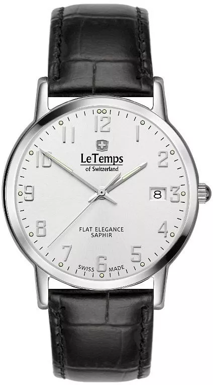 Hodinky pánske Le Temps Flat Elegance LT1087.07BL01