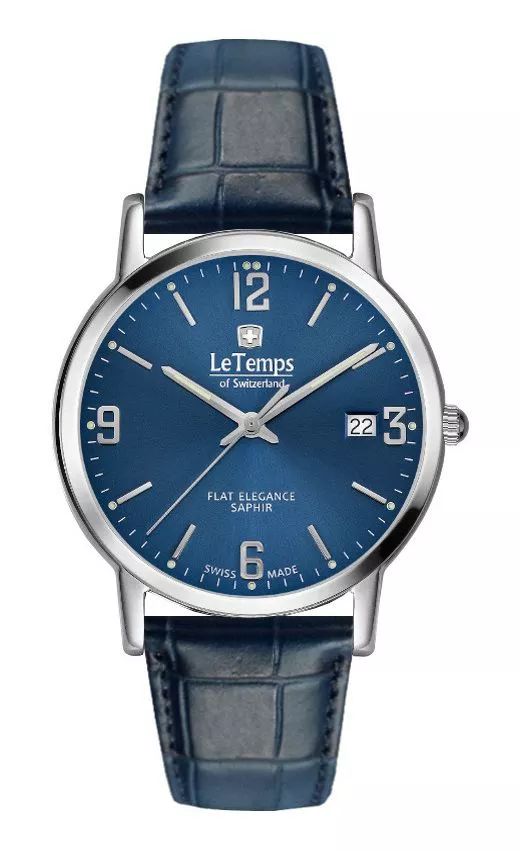 Hodinky pánske Le Temps Flat Elegance LT1087.08BL03