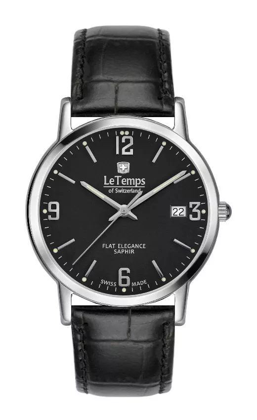 Hodinky pánske Le Temps Flat Elegance LT1087.09BL01