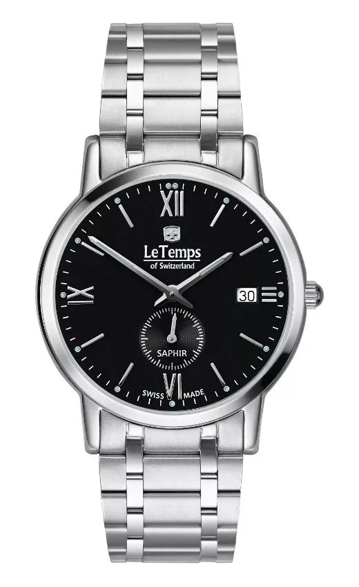 Hodinky pánske Le Temps Flat Elegance LT1087.12BS01