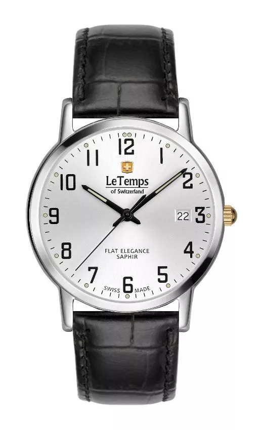 Hodinky pánske Le Temps Flat Elegance LT1087.61BL61