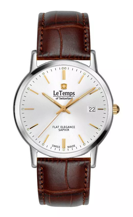Hodinky pánske Le Temps Flat Elegance LT1087.64BL62